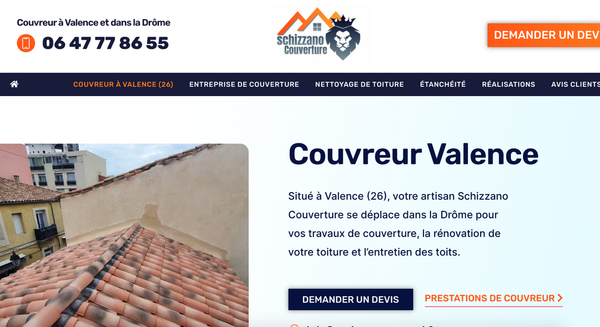 Couvreur Valence