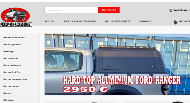 Pickup 4×4 Accessoires