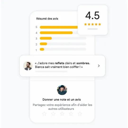avis de clients locaux