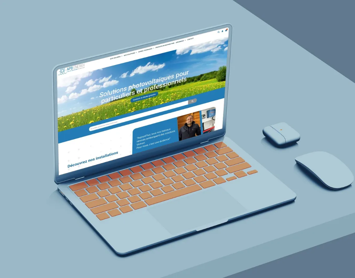 APB ENERGY · réalisation VWEB