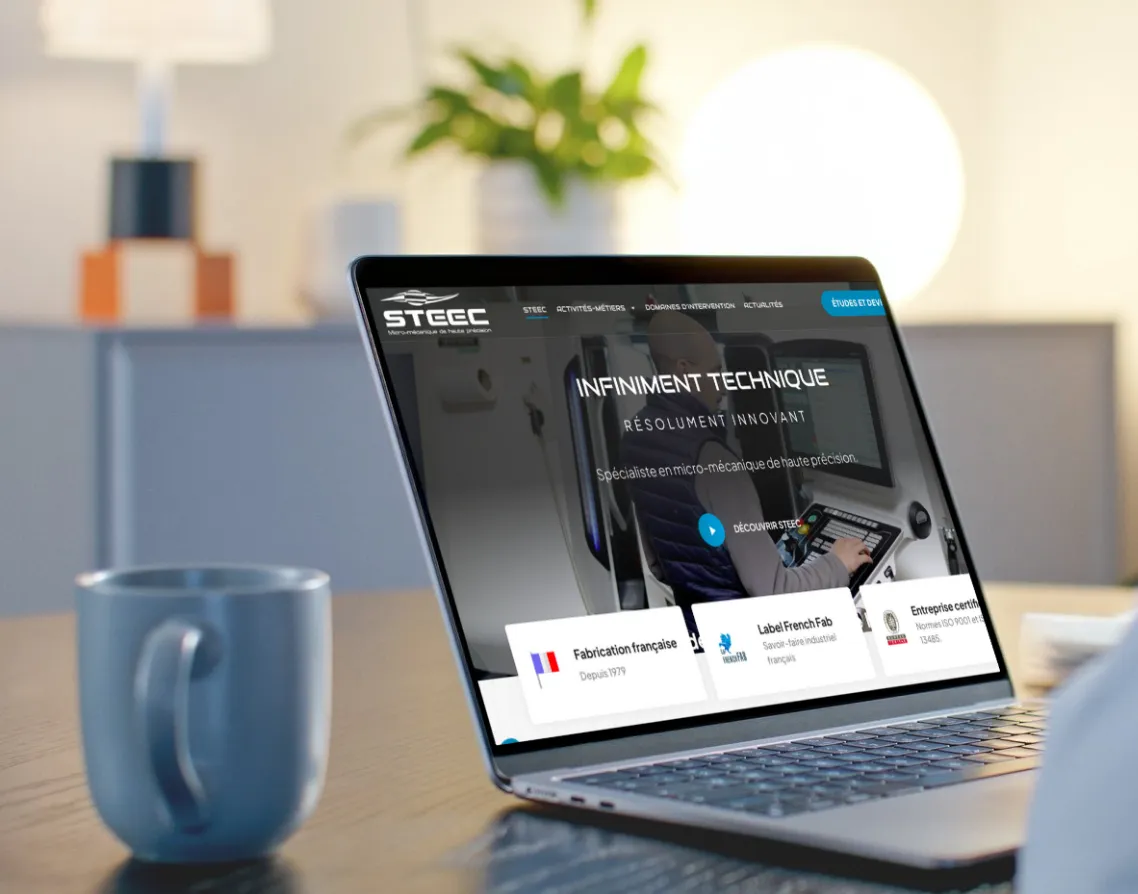 STEEC · réalisation VWEB
