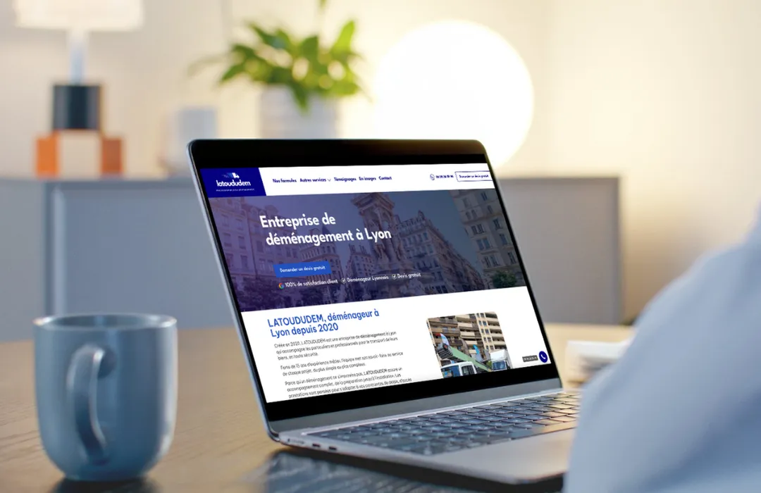 Latoududem déménagement · réalisation VWEB